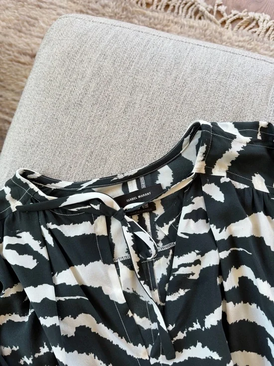 Isabel Marant Amba Silk Top - Picture 5 of 7